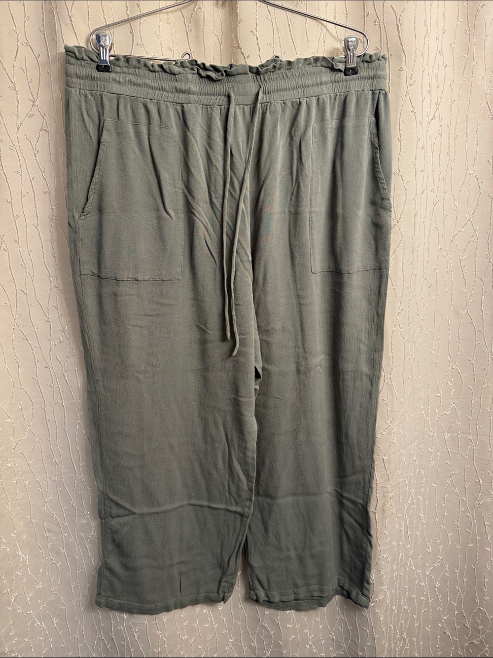 SHEIN Olive Drawstring Lounge Joggers